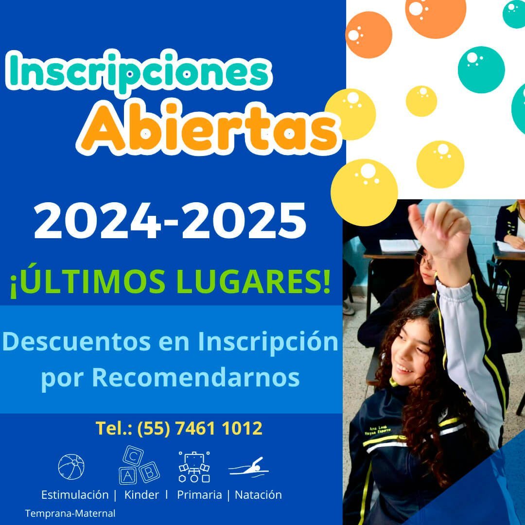 Inscripciones Abiertas Montessori Coacalco